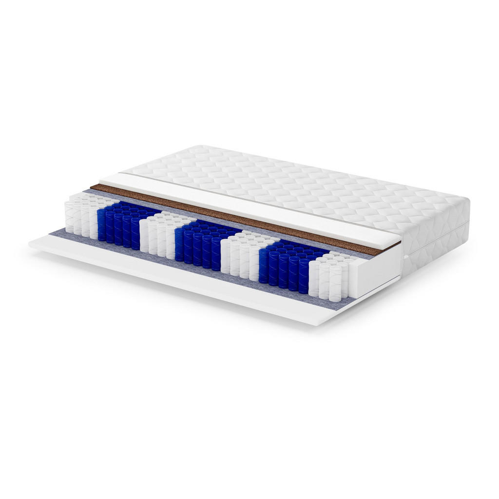 Beautysofa TAŠTIČKOVÁ MATRACE Mediro Core 26 cm, vysoce elastická pěna, H2/H3, 160×200