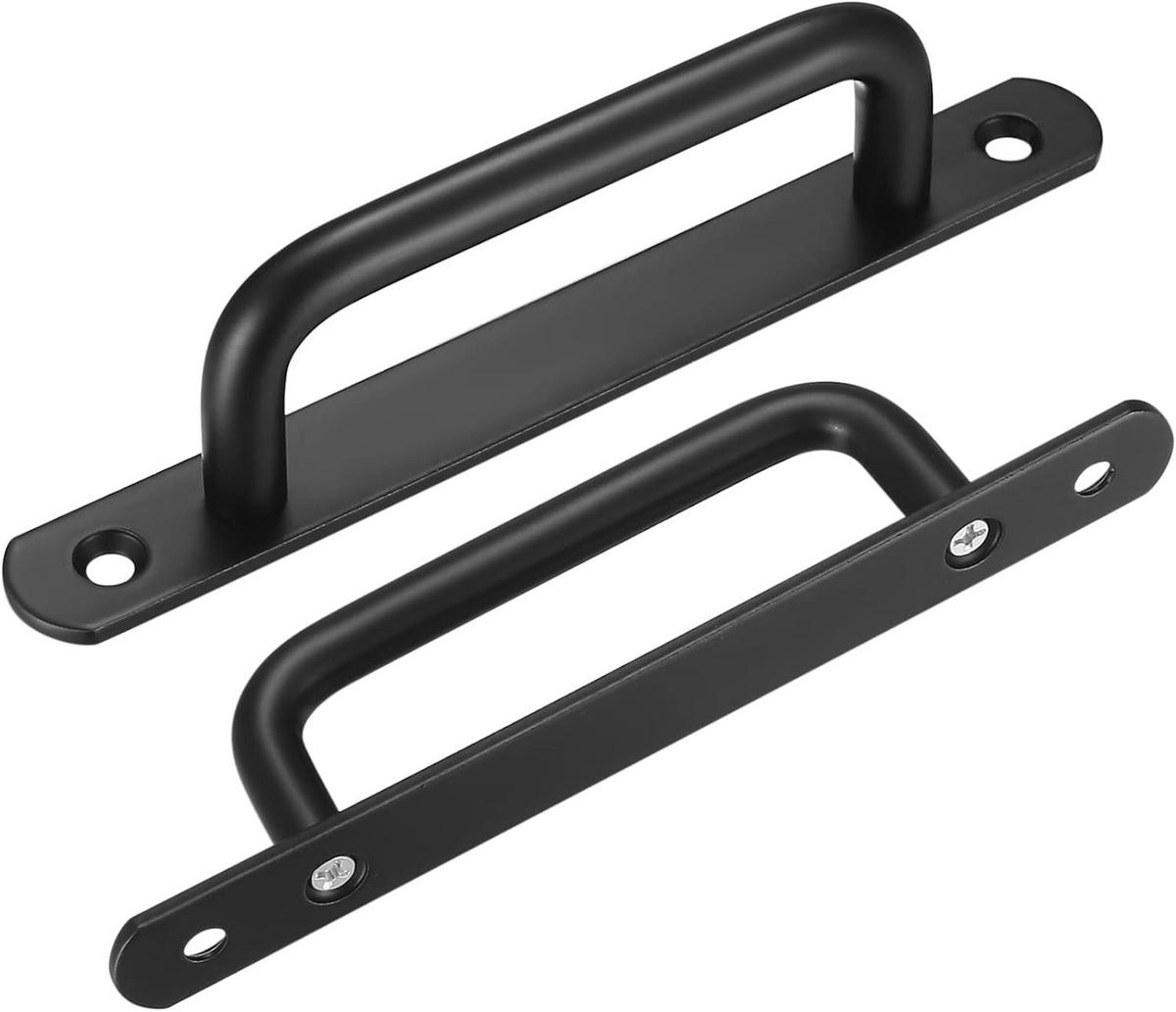 MÖBELGRIFF Schwarz 2er-Set 180 mm - Schwarz, Metall (2.5/3.65/18cm)