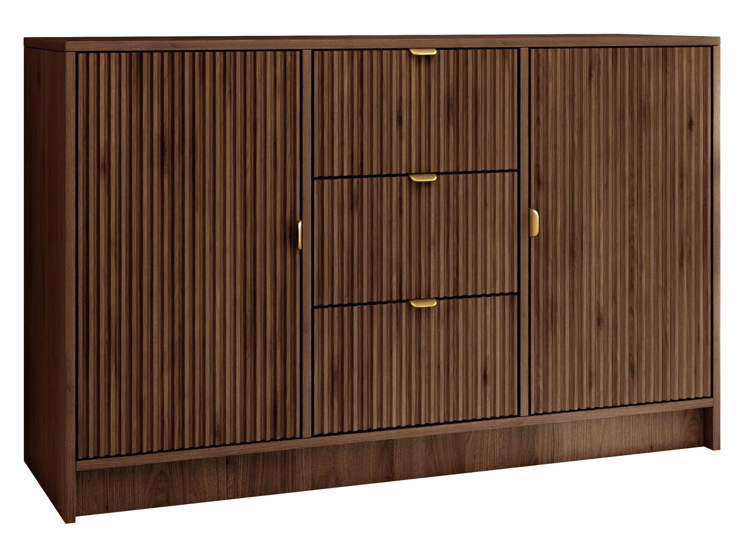 Mirjan24 Sideboard Nussbaum 118x75x40 cm