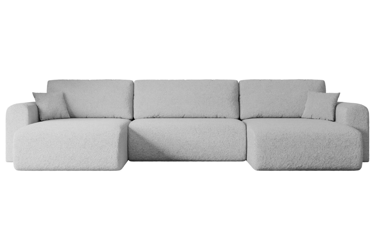 Altdecor Wohnlandschaft Hellgrau 362x83x145 cm