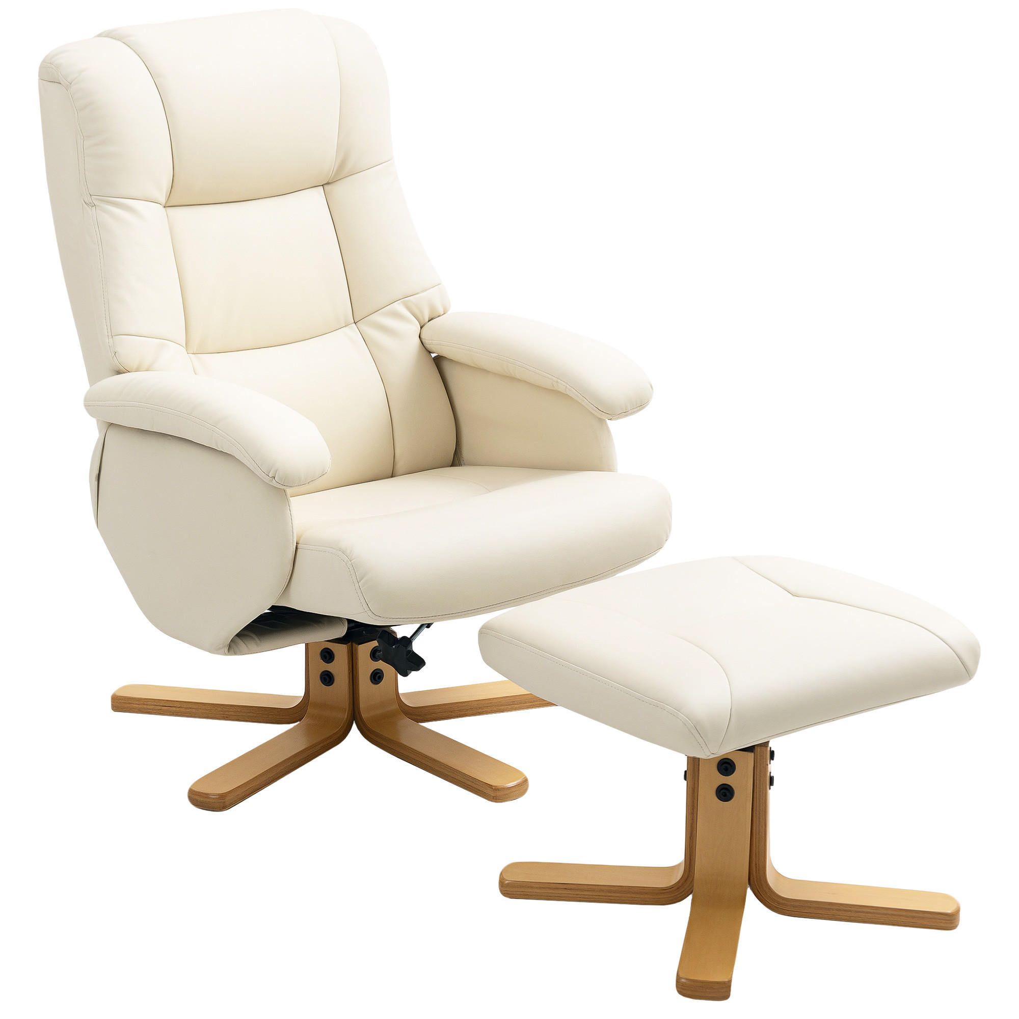 ComfortXL Relaxsessel Creme 68x94x85 cm