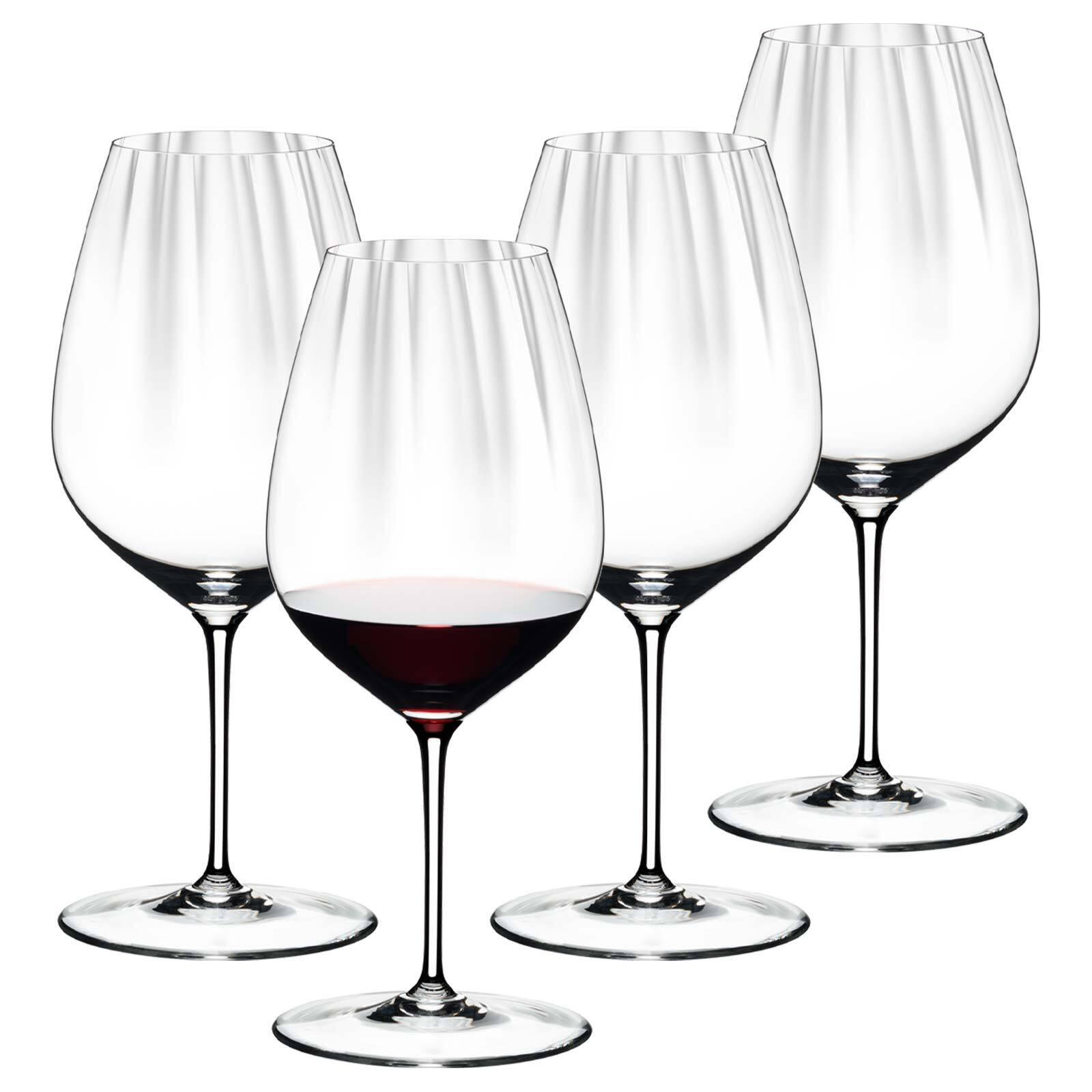 CABERNET / MERLOTGLÄSER Performance transparent 834 ml 4er Set - Transparent, Glas (0.834L) - Riedel