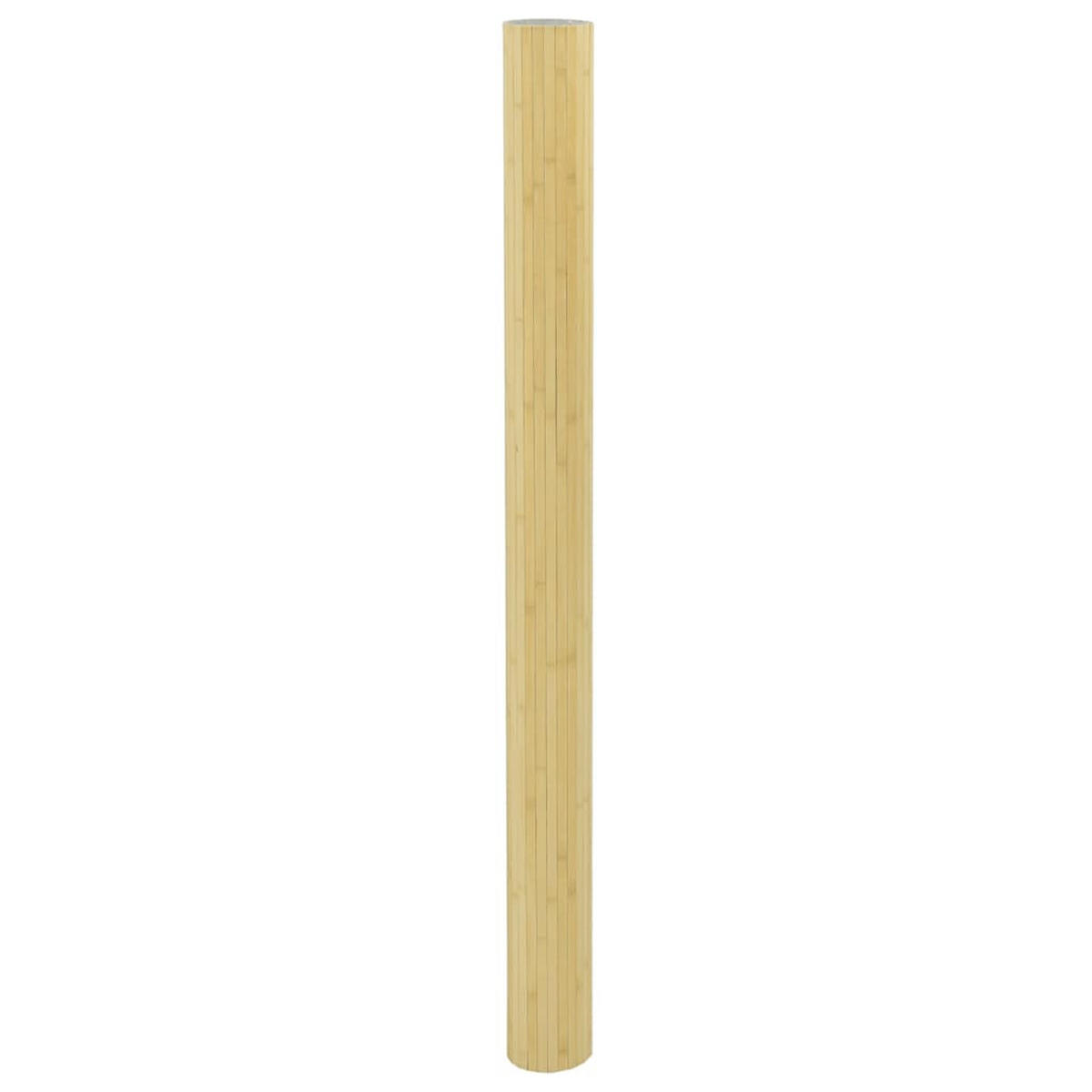 PARAVENT Hell Natur Breite 400 Cm Höhe 165 Cm Bambus - Beige, Holz (0.2/165/400cm) - vidaXL