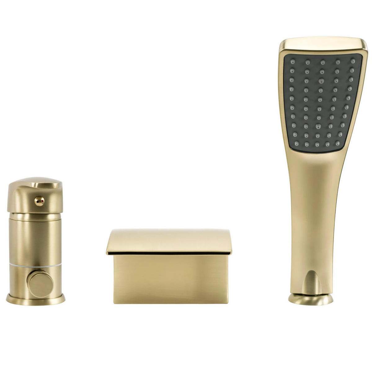 WANNENARMATUR Rea Riven Brush Gold - Goldfarben, Metall (4/23.6/14cm) - REA