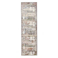 FLACHWEBETEPPICH Corduletta 80x280 cm - Beige, Textil (80/280cm) - Gino Falcone