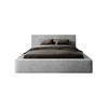 POLSTERBETT Mummo 160x200 cm, Aschgrau - Grau, Textil (160/200cm) - Fedve