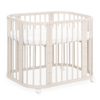PĂTUȚ bebe Cașmir, 5in1 cu saltea - cașmir, material textil/lemn (65.5/92cm) - waldin