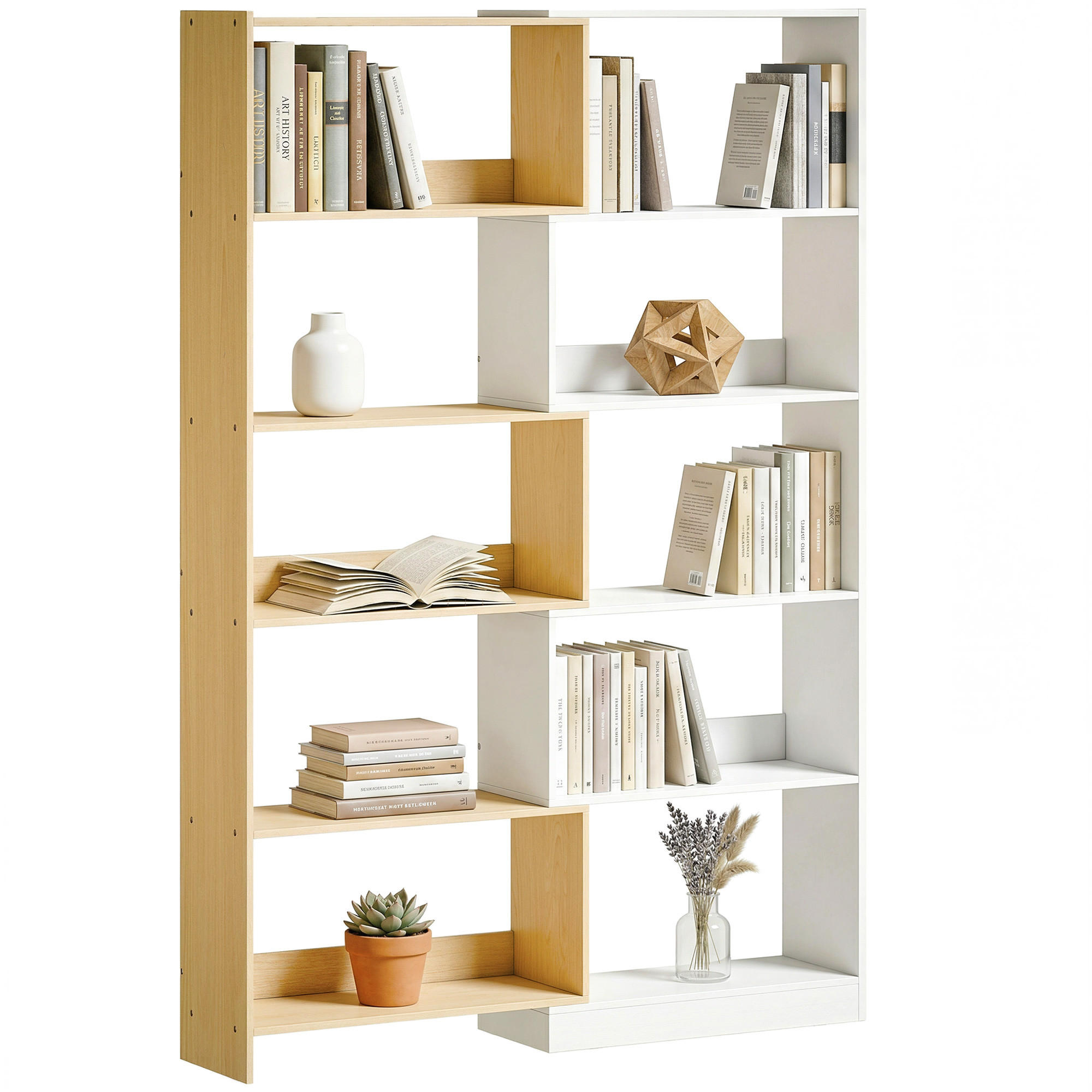 REGAL DE-15578 ausziehbar 60-111 cm, 5-stufig Weiß - Weiß, Holzwerkstoff (23.8/163.7/111.5cm) - ComfortXL