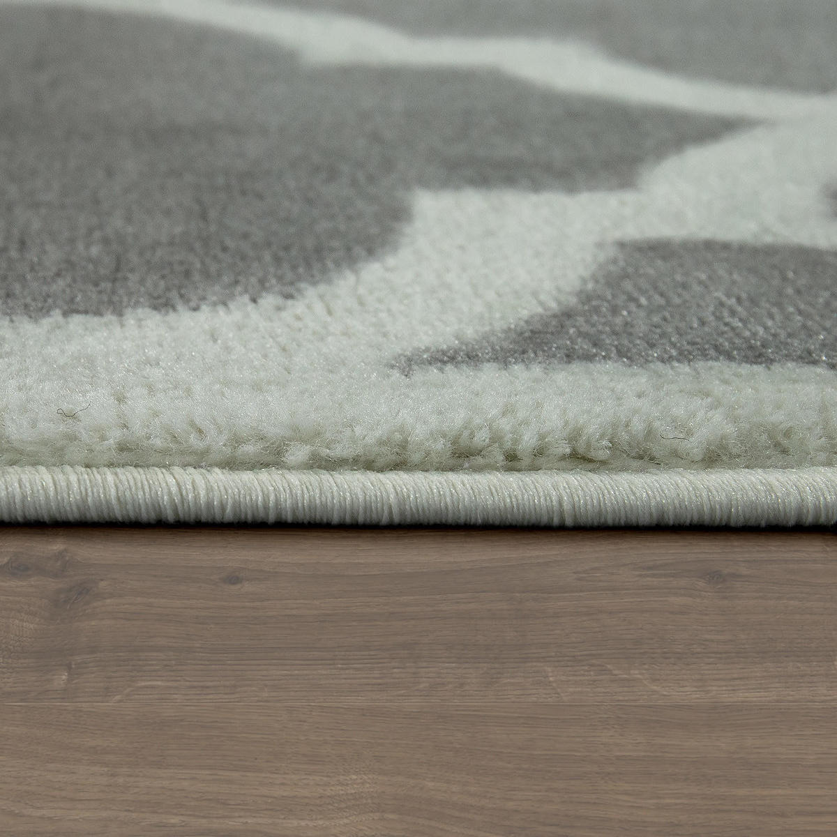 KURZFLOR-TEPPICH SINAI 066 GRAU 80X150 - Grau, Kunststoff (80/150cm) - Paco Home