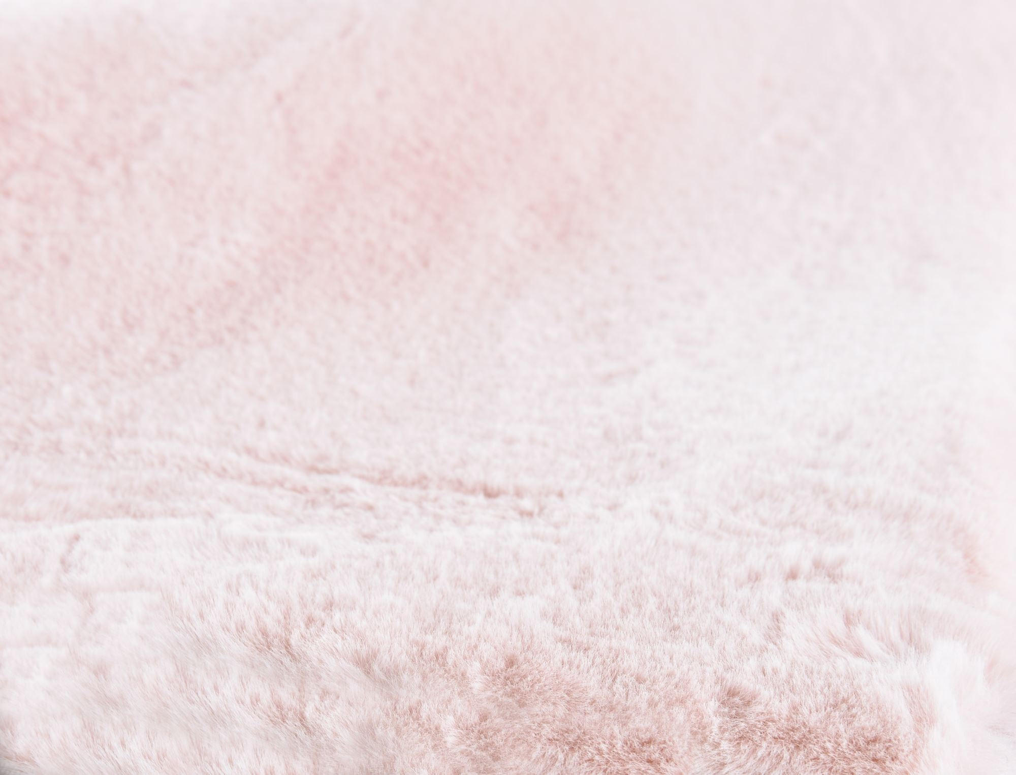 KUNSTFELLTEPPICH Chiara 60x135 cm - Rosa, Textil (60/135cm) - Gino Falcone
