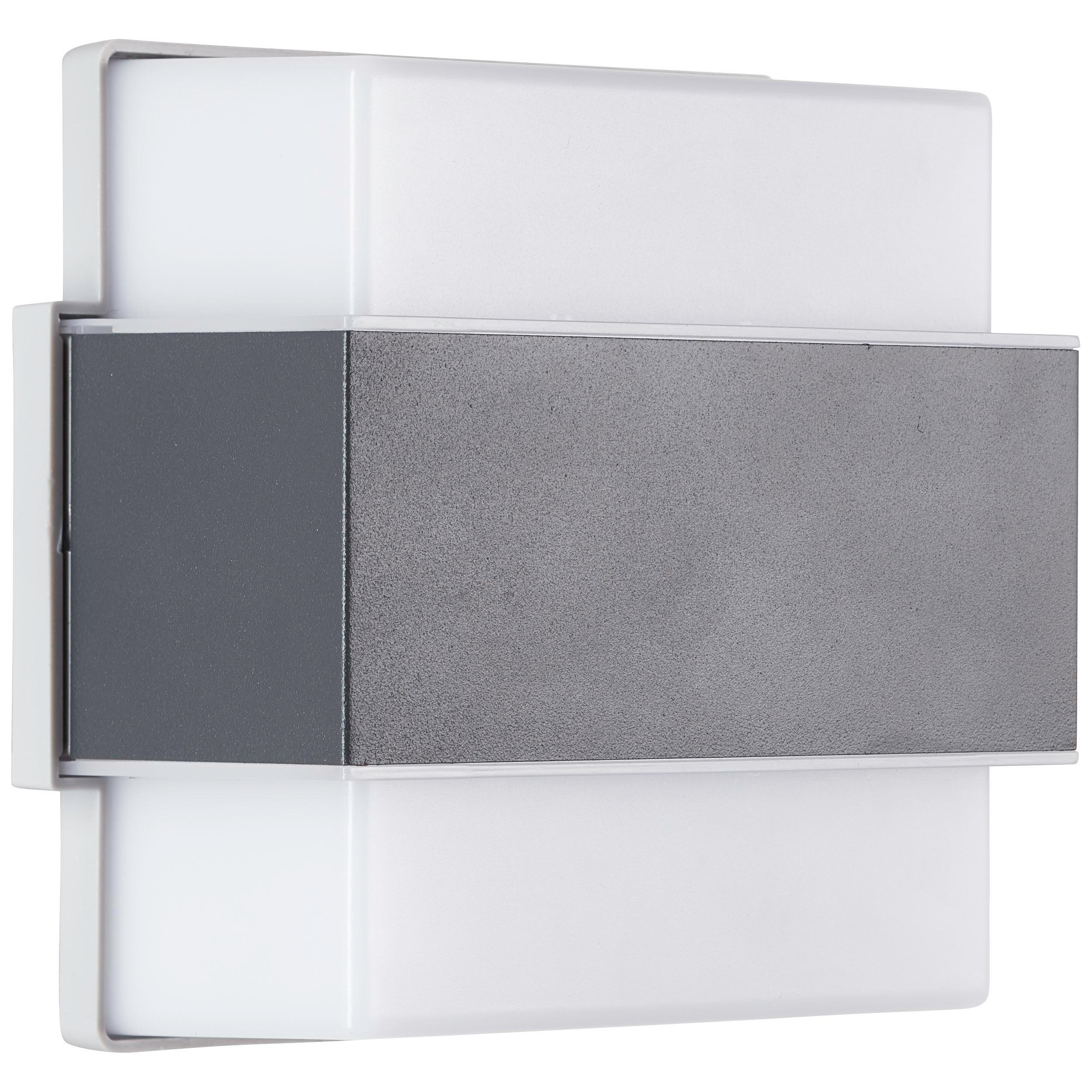 AUSSENWANDLEUCHTE Archie G96387/63 - Anthrazit, Metall (14.5/15/7cm) - Brilliant