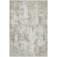 KURZFLORTEPPICH Vintage VARA Polyester Beige 160 x 230 cm - Beige, Textil (160/230cm) - KADIMA DESIGN