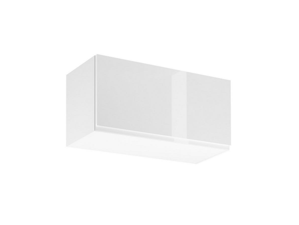 KÜCHENZEILE 420 cm - Aspen KA6-M420 - in Weiß/Hochglanz - Weiß Hochglanz, Holz (420/212/58cm)