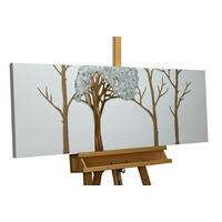 HOLZBILD Braun 120/40 cm - Braun, Holz (3.57/40cm) - KUNSTLOFT
