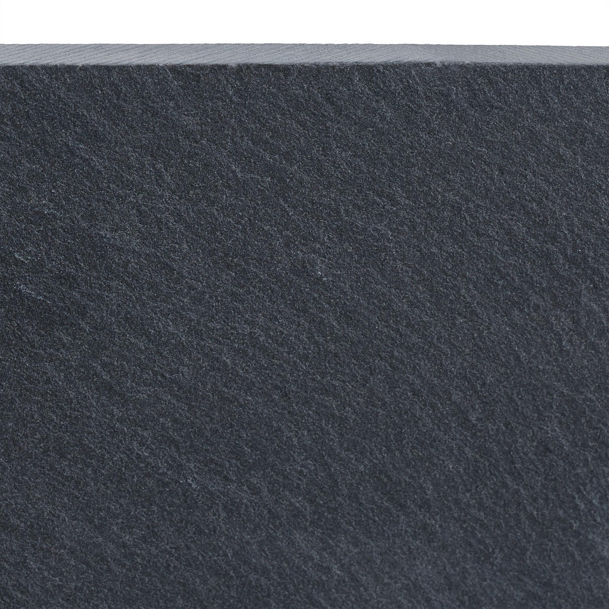 6XSCHIEFERPLATTE - Schwarz, Stein (26/1/16cm) - Relaxdays