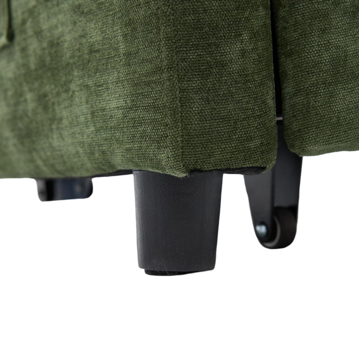 SCHLAFSESSEL DE-35222 mit USB und Tablethalter Grün - Grün, Metall (72/83.5/109cm) - ComfortXL