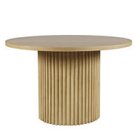 ESSTISCH AVOLA Beige 122x122x76 cm - Beige, Holz (122/122/76cm) - FURNLUX