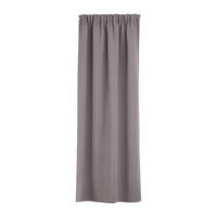 VERDUNKELUNGSVORHANG mit Schlaufenband 140x280 cm taupe - Taupe, Textil (140/280/1cm) - Dekoria