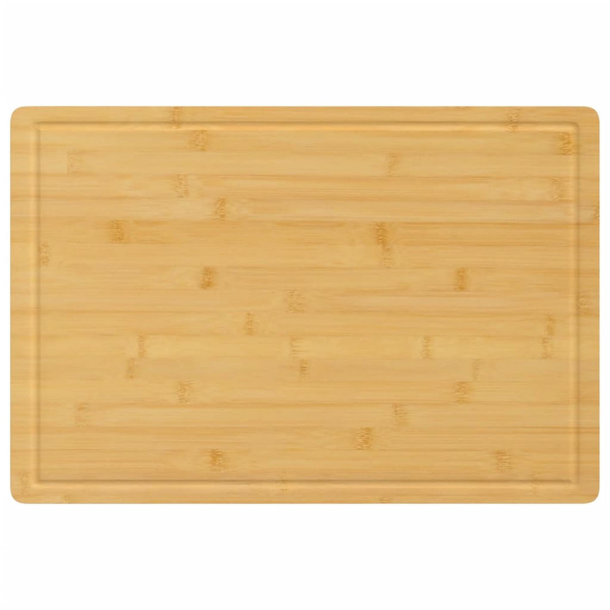SCHNEIDEBRETT 40/60/1.5 cm Braun Bambus - Braun, Holz (60/40cm) - vidaXL