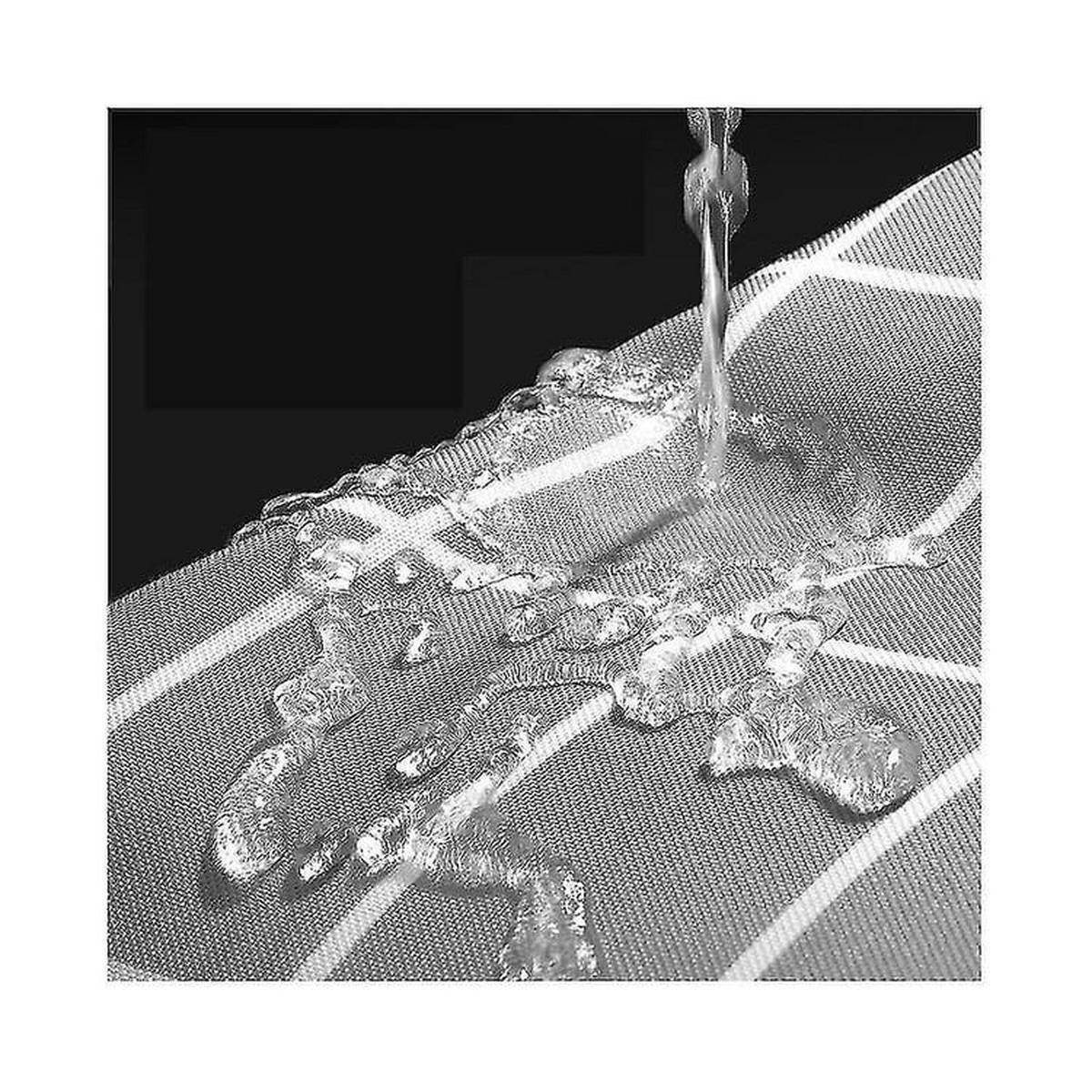 DUSCHVORHANG schimmelresistent waschbar langlebig Badezimmer - Grau, Kunststoff (180/180cm) - MCBOSON