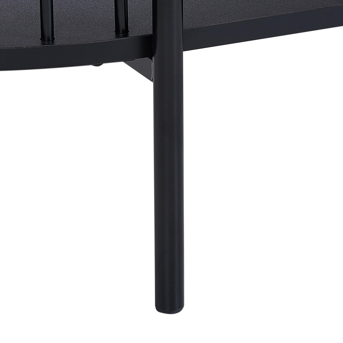 COUCHTISCH Schwarz Oreana - Schwarz, Holzwerkstoff (103/50/36cm) - Beliani