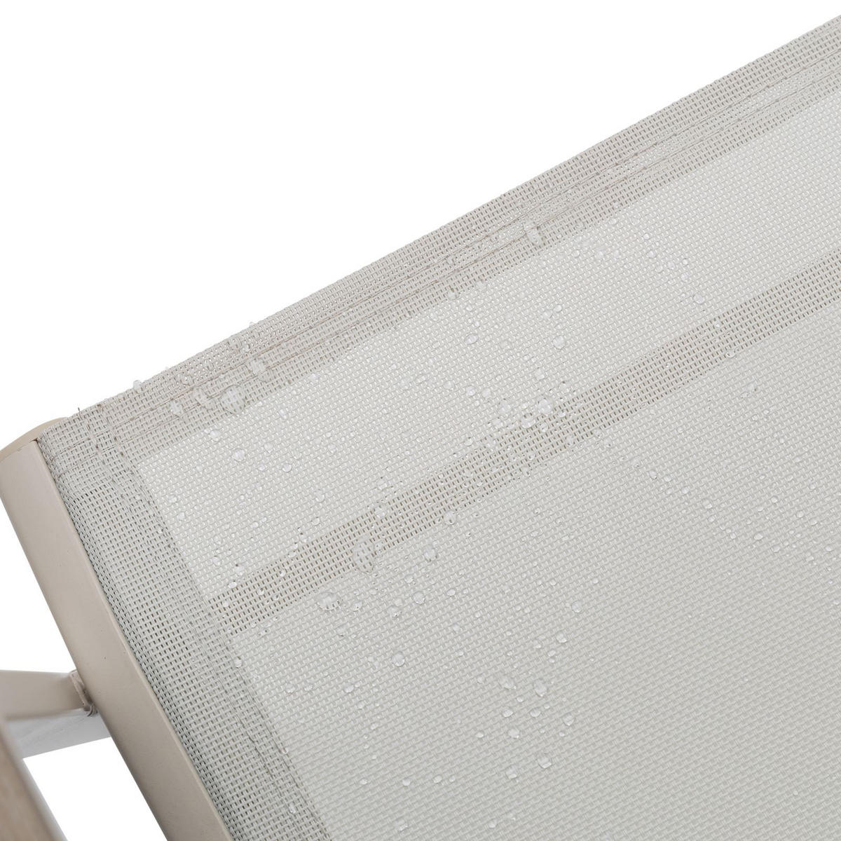 GARTENSTÜHLE MONDELLO 6er-Set hellgrau - Hellgrau, Metall (47/90/42cm) - IDIMEX