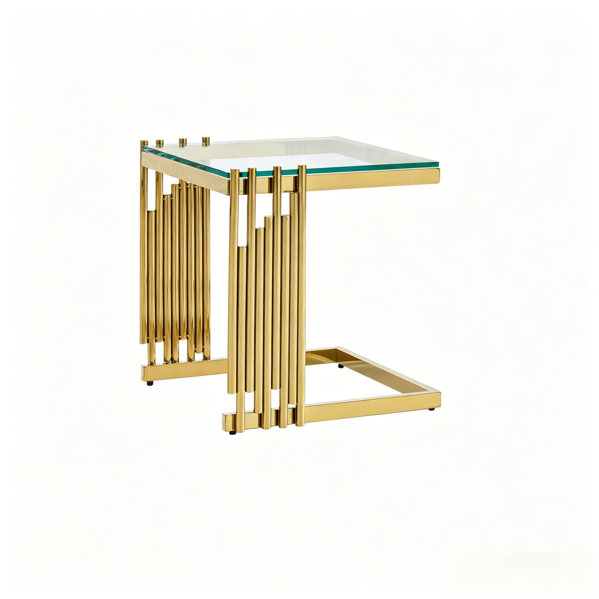 Meubliv Beistelltisch Klar 41x46x41 cm