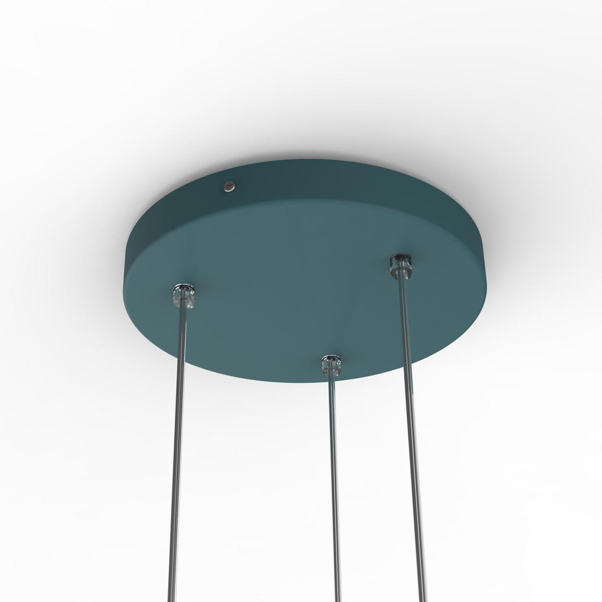 HÄNGELEUCHTE - Blau, Metall (35/35/22cm) - Lumicom