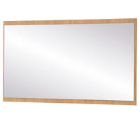 GARDEROBENSPIEGEL Stone Eiche 105 x 58 cm, Wandspiegel rechteckig - Eichefarben, Glas/Holzwerkstoff (105/58/2cm) - Furn.Design