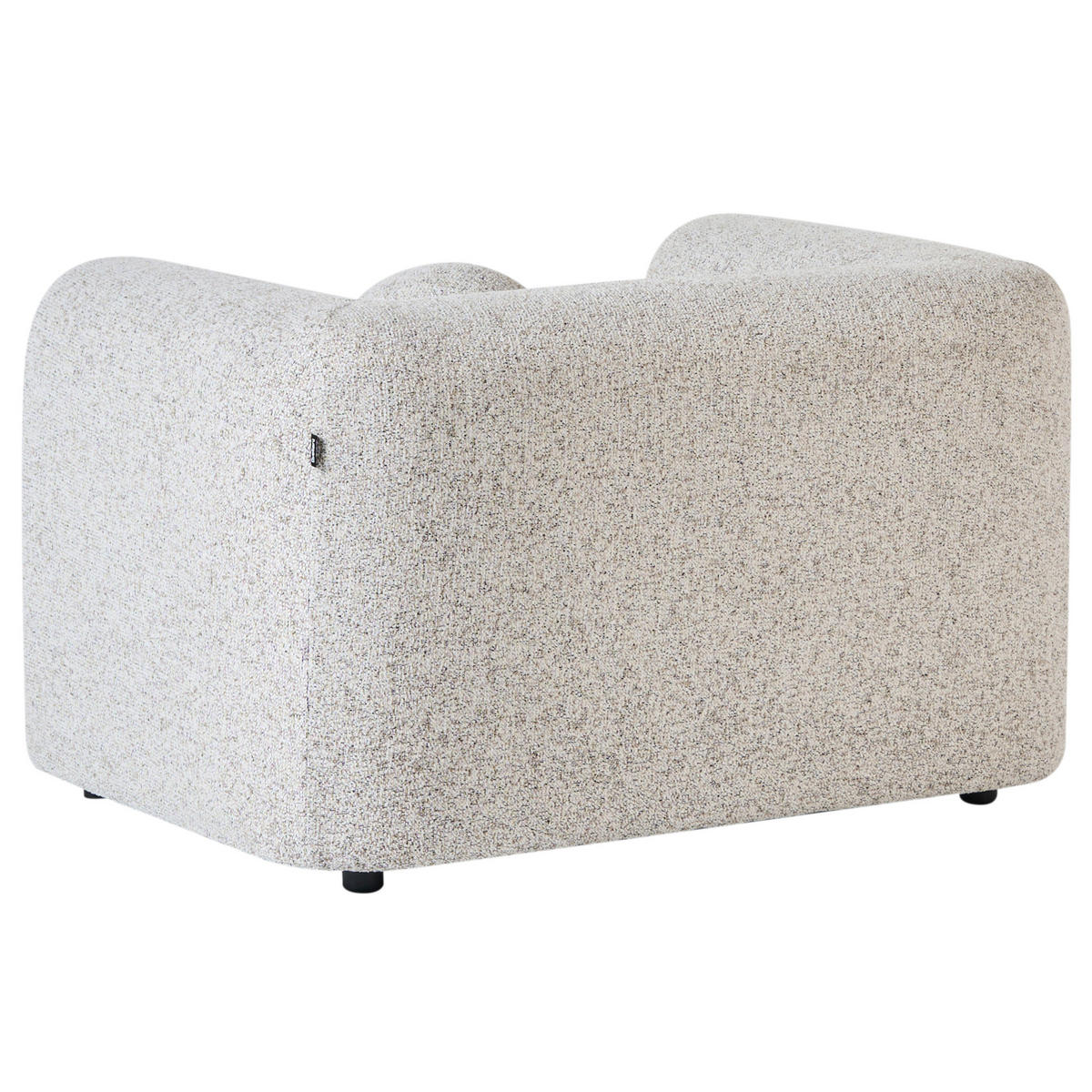 SESSEL Beige Leiren - Beige, Textil (110/66/87cm) - Beliani