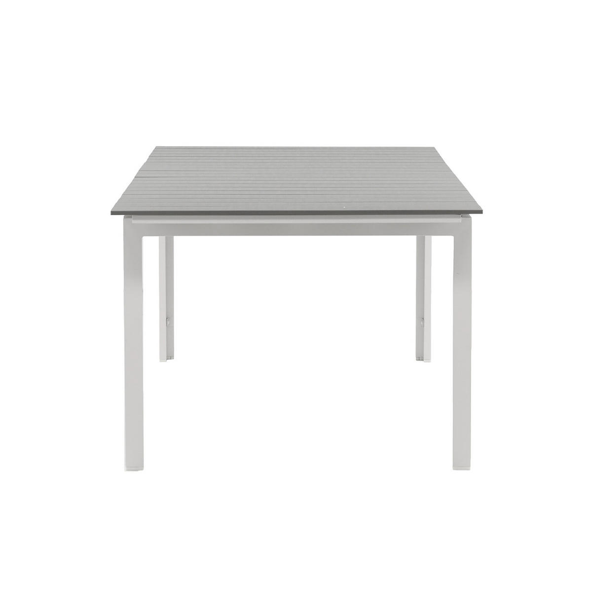 GARTENTISCH - Weiß, Metall (229/100/75cm) - home24