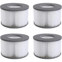 ERSATZFILTER 4er Set für Whirlpool ab 2020 - Weiß, Kunststoff (22/7/22cm)