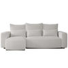 ECKSOFA Travis mit Bettkasten und Schlaffunktion, L-Form, Boucle, Universal - Beige, Holzwerkstoff (248/148cm) - 4ALL HOME