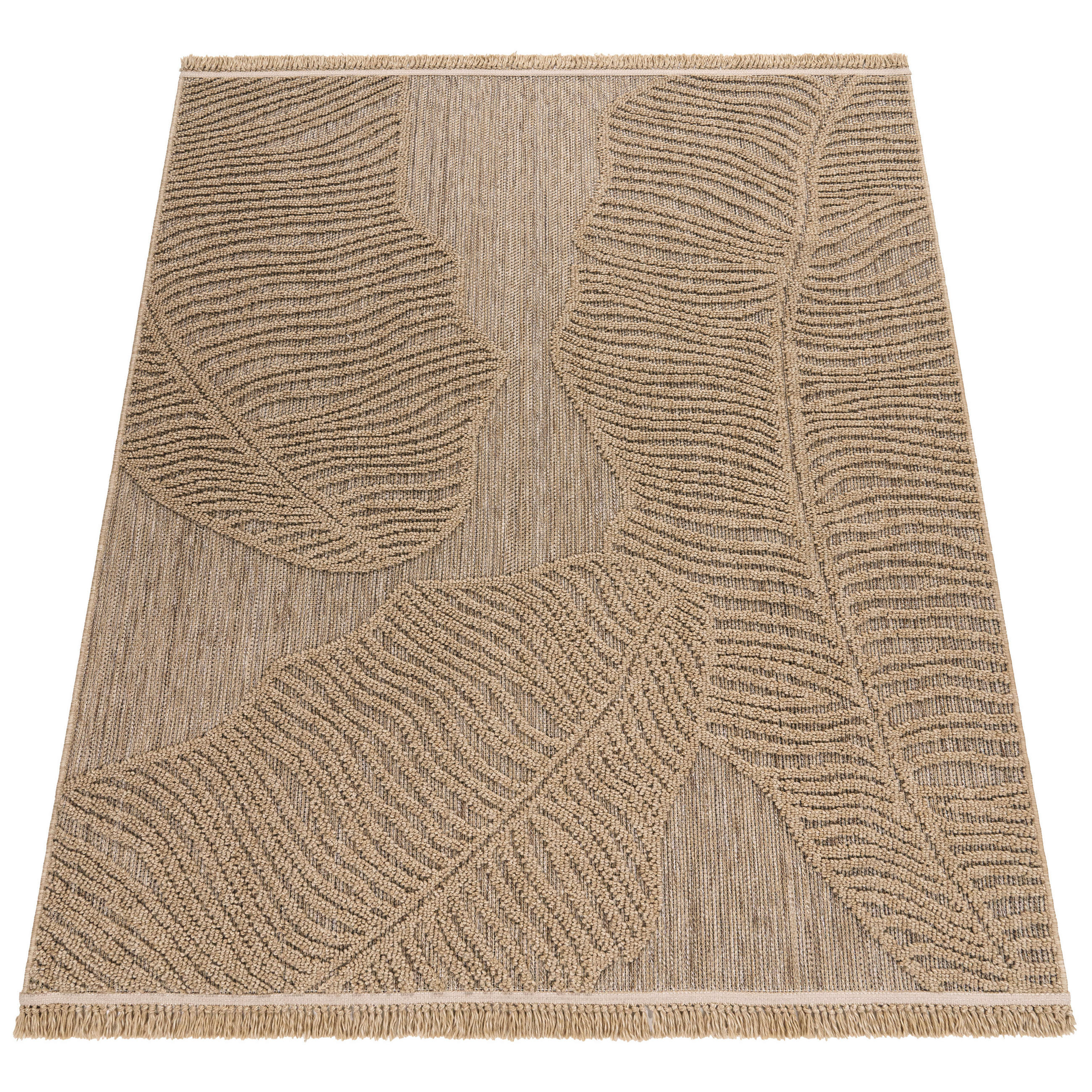 Paco Home Outdoorteppich Beige 80x150 cm