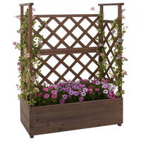 HOCHBEET 114x85x44cm Braun - Braun, Holz (85/114/44cm) - PROREGAL