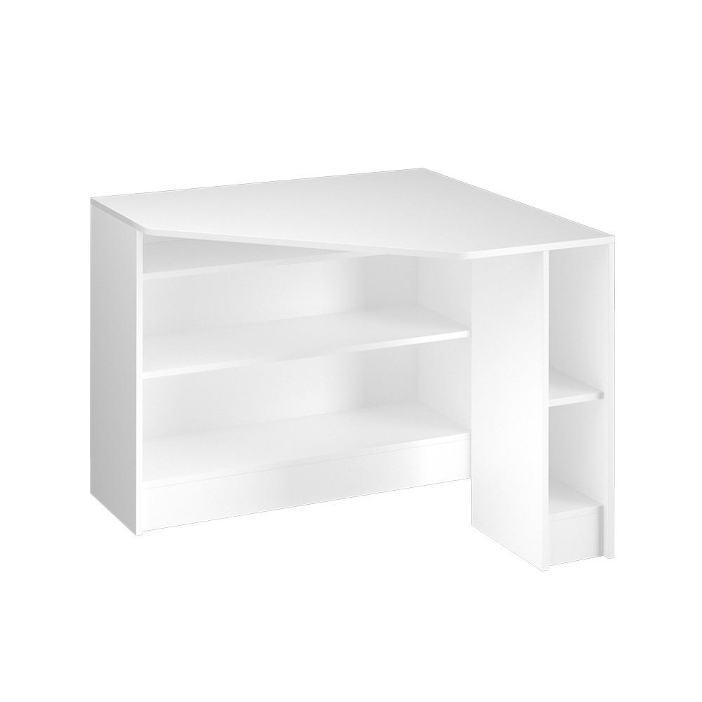 ECKSCHREIBTISCH Alvaro Weiß 94 x 94 cm - Weiß, Holzwerkstoff (94/94/74.2cm) - Vicco