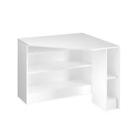 ECKSCHREIBTISCH Alvaro Weiß 94 x 94 cm - Weiß, Holzwerkstoff (94/94/74.2cm) - Vicco