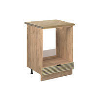 SKŘÍŇKA NA VESTAVĚNOU TROUBU Fame-Line Dubový panel - medově dubová/barva dubu, kompozitní dřevo (60/82/60cm) - Vicco