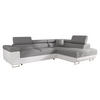ECKSOFA Torezio, Seite: Rechts - Weiß, Holz/Textil (274/203cm) - MIRJAN24