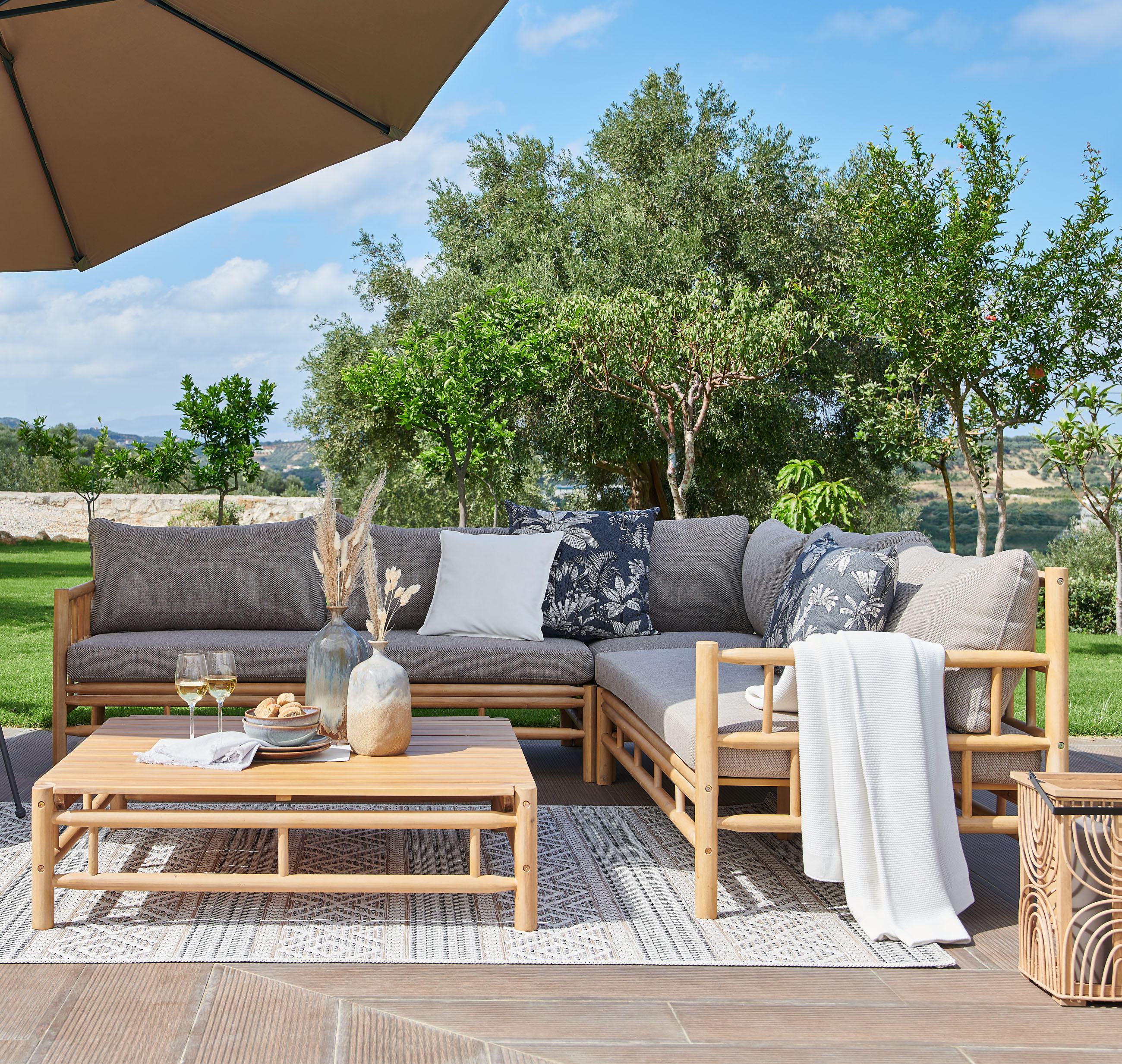 Boho Terrasse