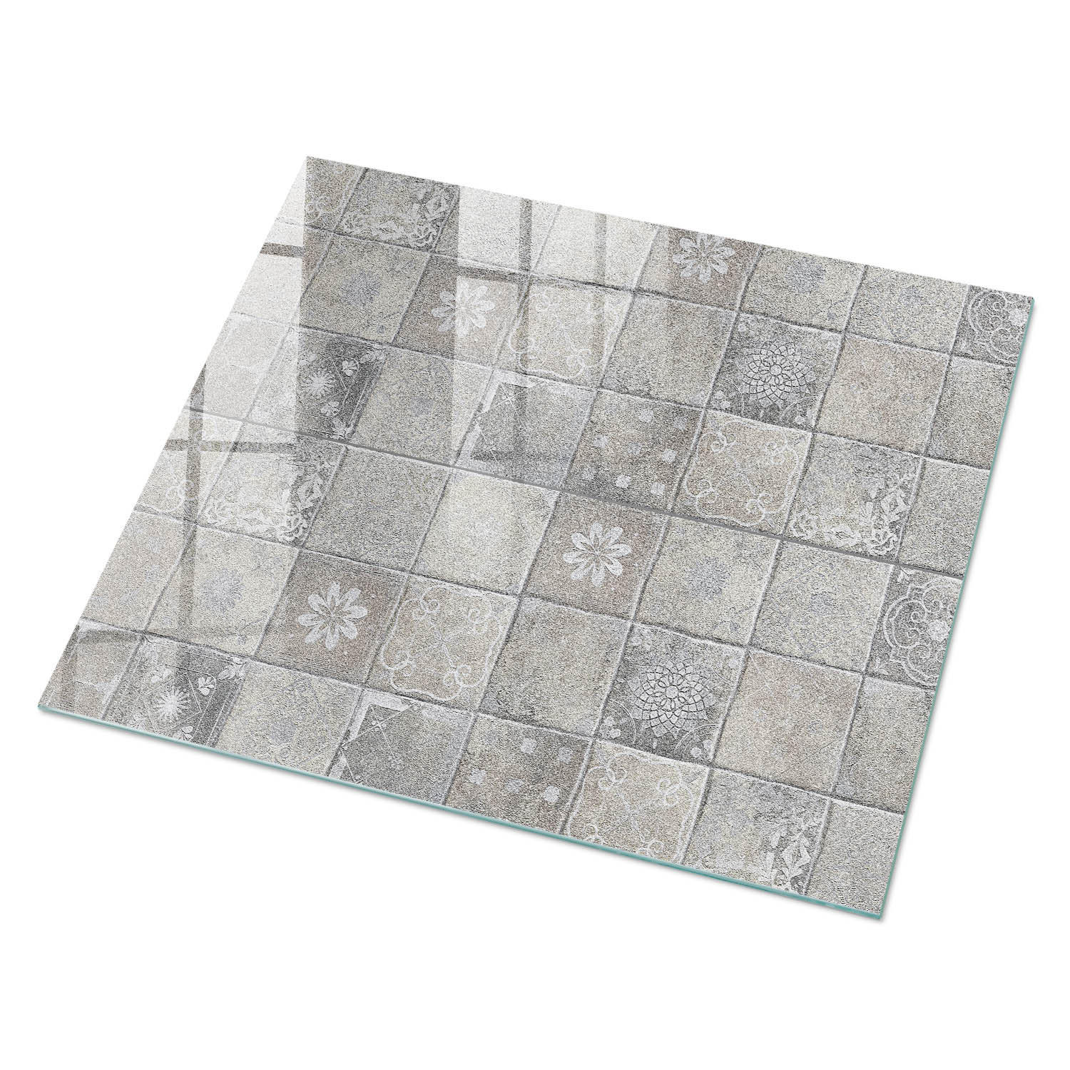 ArtPrintCave Glasplatte Braun 80x60x0.4 cm