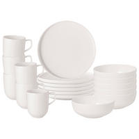 FRÜHSTÜCKS-SET Afina weiß 18er Set - Weiß, Keramik (1/1/1cm) - Villeroy & Boch