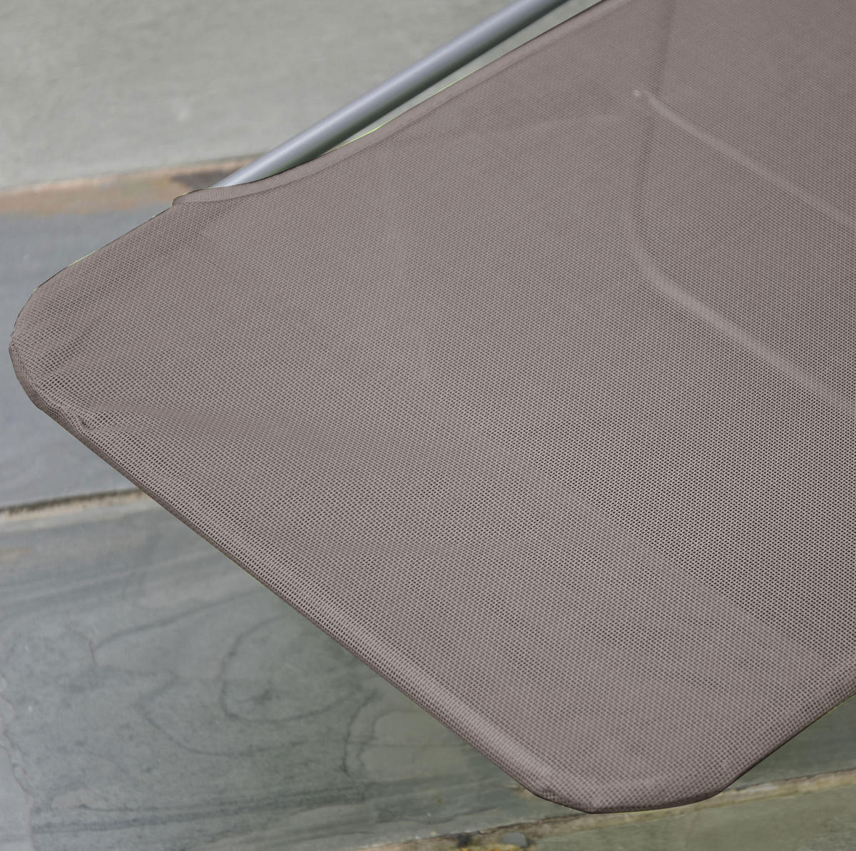 SONNENLIEGE aus Stahl 182x56x28 cm in Braun mit verstellbarer Rückenlehne - Braun, Metall (56/28/182cm) - Modfu