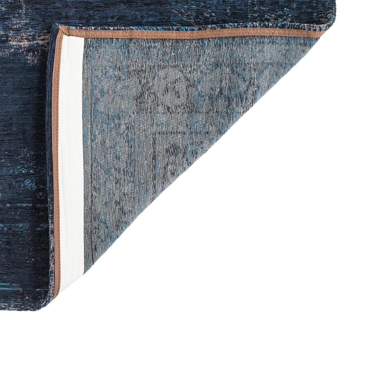 TEPPICH Flachgewebe BLUE DREAM Blau 200 x 280 cm - Blau, Textil (200/280cm) - Novatrend