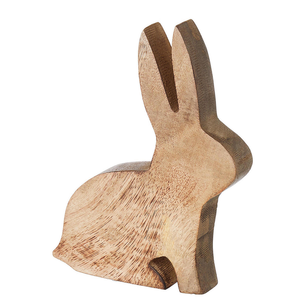 DEKOHASE Easter aus Holz - Braun, Holz (2.5/18/13cm) - Butlers