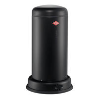 TRETEIMER Baseboy 20 Schwarz matt - Schwarz, Metall (36.2/63.5/36.2cm) - Wesco