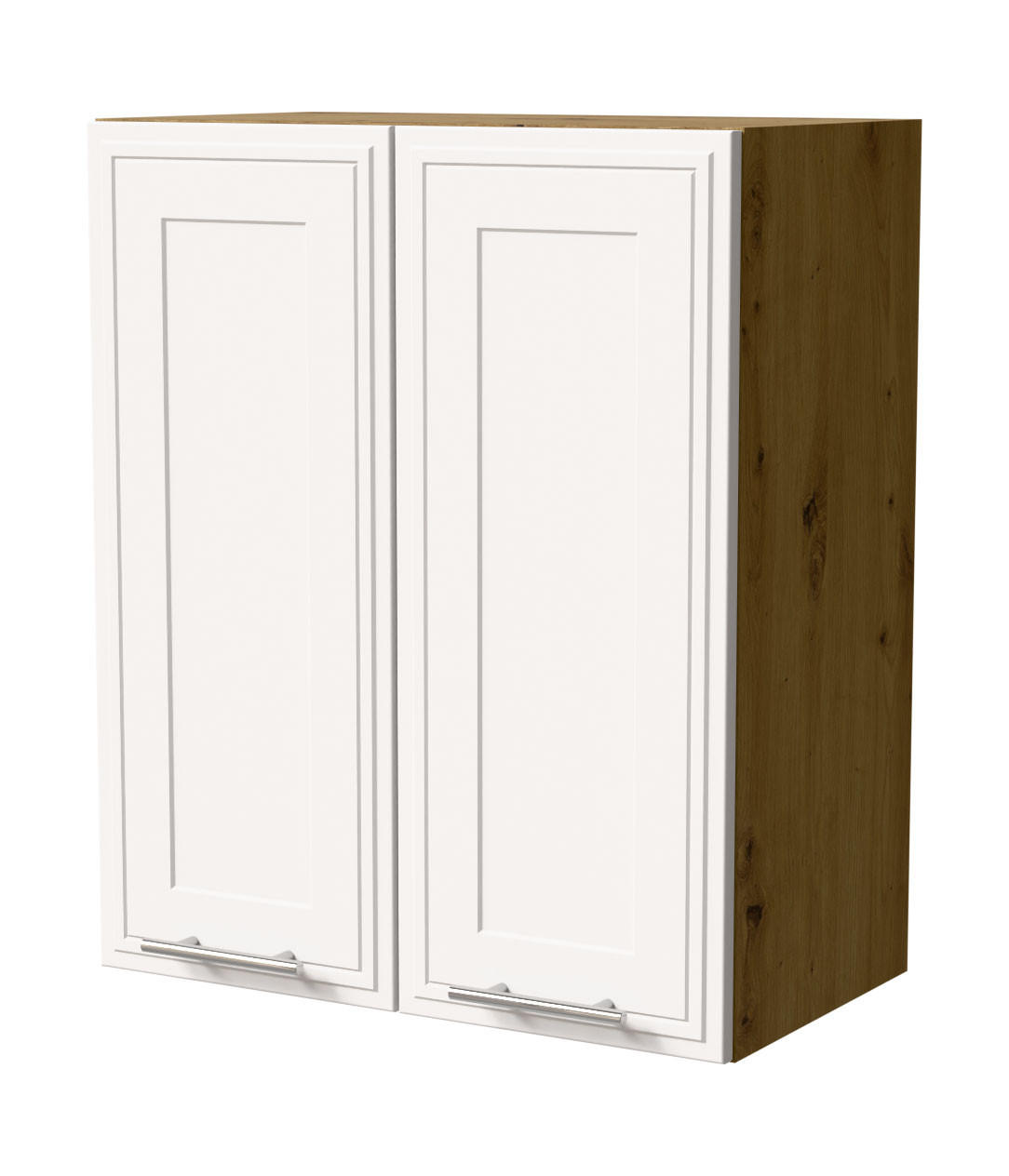 HÄNGESCHRANK Salo W3/60 Eiche Artisan / Weiß Matt 60 / 32,5 / 72cm - Eiche Artisan/Weiß, Holz/Holzwerkstoff (60/72/32.5cm) - Feldmann-Wohnen