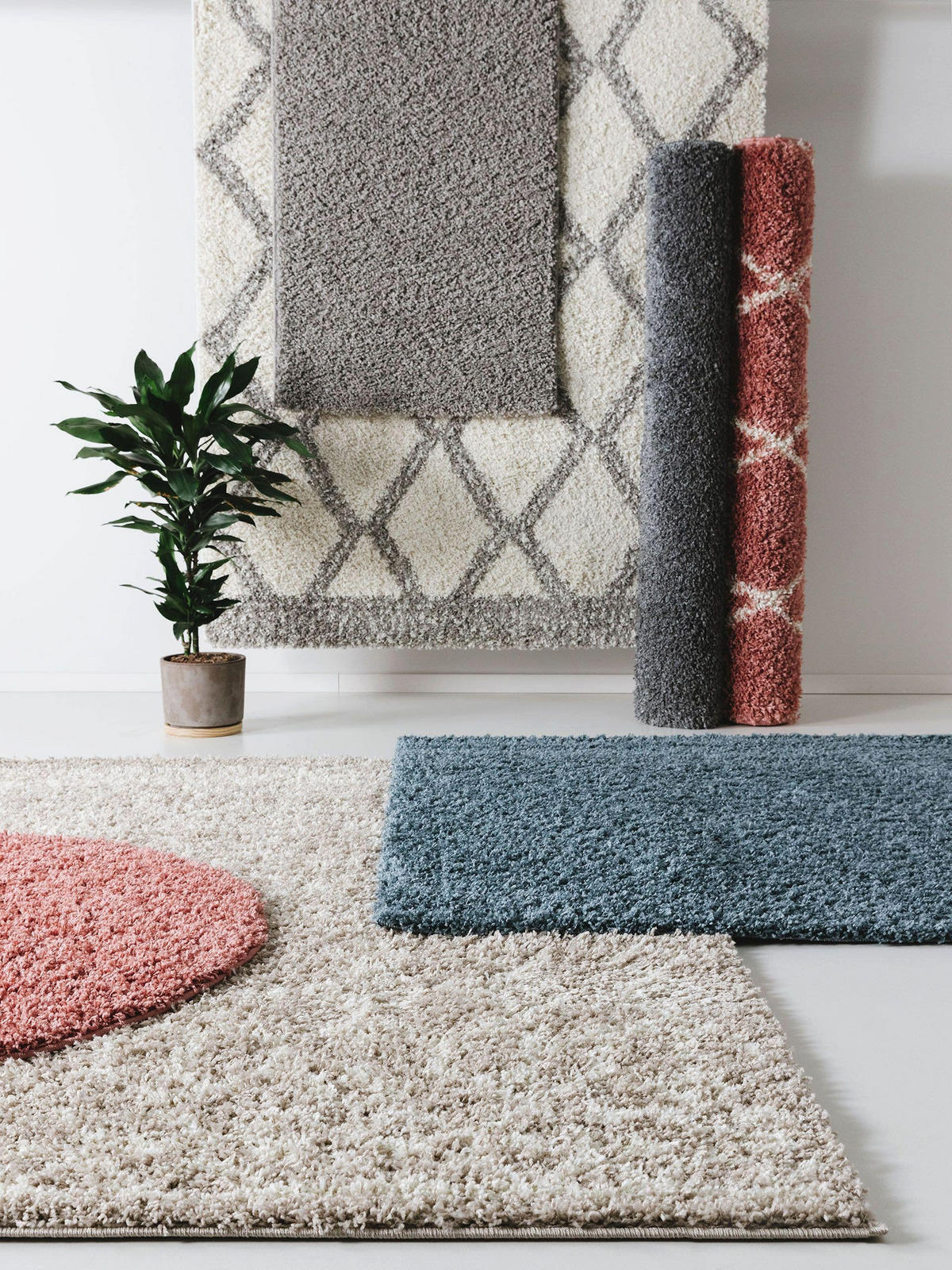 HOCHFLORTEPPICH Soho Cream 200x290 cm - Creme, Kunststoff (200/290cm) - benuta