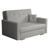 SCHLAFSOFA Viva Sonic II - Schwarz/Grau, Holz/Textil (133/85/100cm) - MIRJAN24