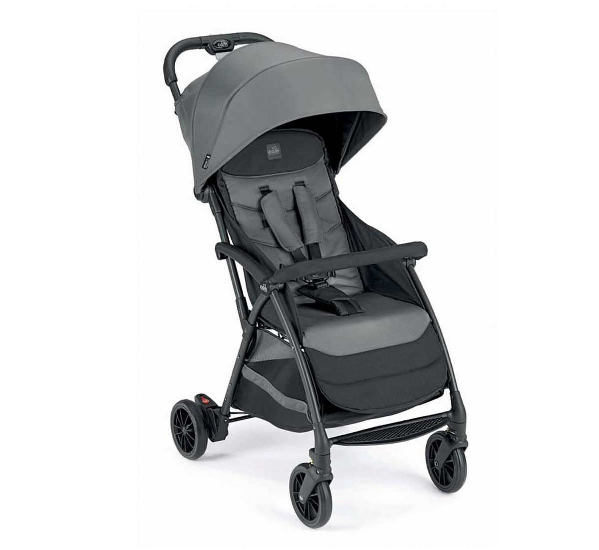 KINDERWAGEN Buggy Giramondo - ultraleicht und klappbar - Grau, Kunststoff (46/81/100cm) - Cam il Mondo del Bambino S.p.A.